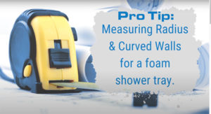 Taking Measurements for Custom Shower Pan
